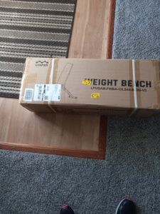 Lusper Weight Bench Arrives